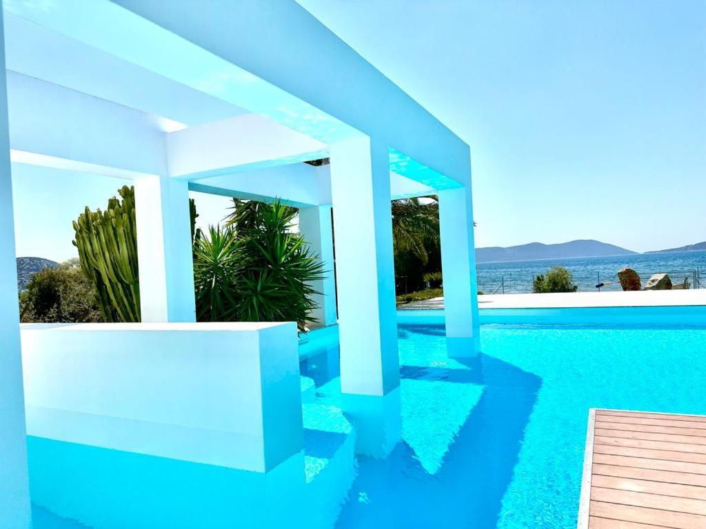 Leblanc Luxurious Beachfront Villa, Gcollectiongr Ermioni Exterior photo