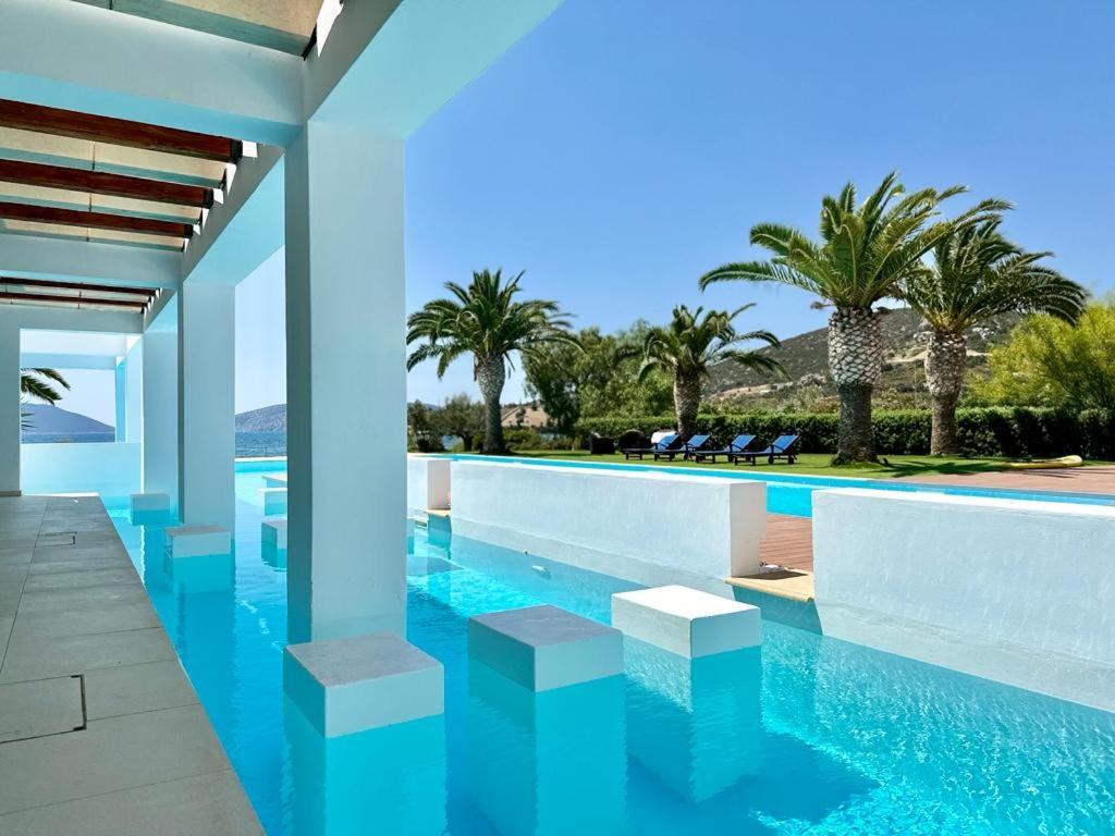 Leblanc Luxurious Beachfront Villa, Gcollectiongr Ermioni Exterior photo