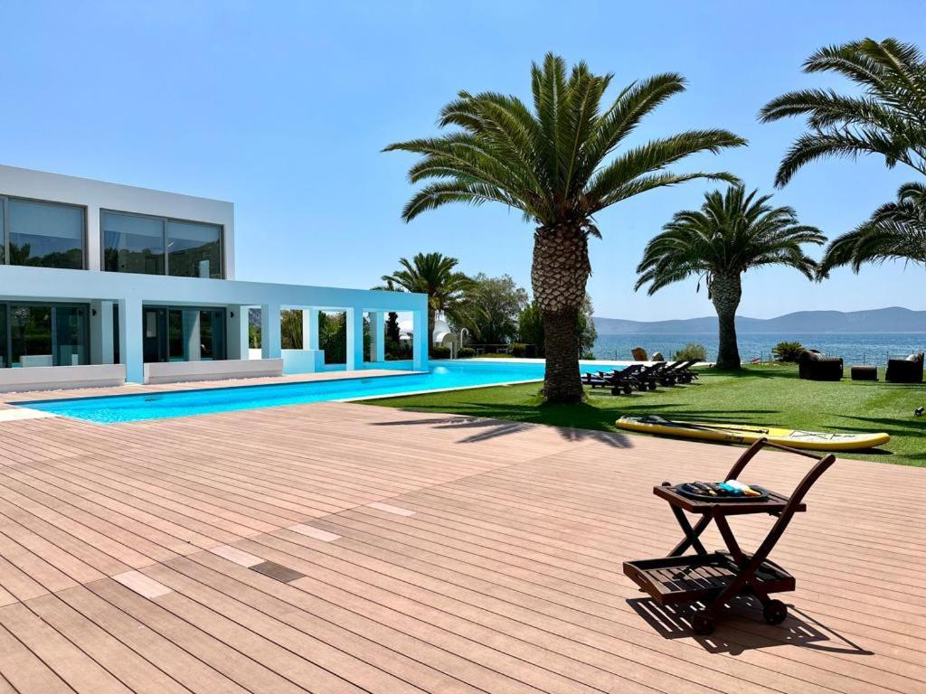Leblanc Luxurious Beachfront Villa, Gcollectiongr Ermioni Exterior photo